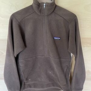 Brown Patagonia Fleece Pullover Men's XS